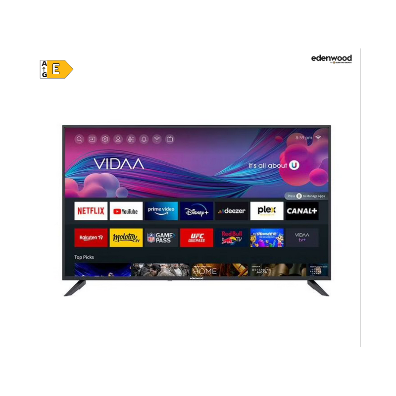 TV UHD 4K 50" EDENWOOD